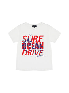 PLEASE T SHIRT OFF WHITE KIDS MBE7030 SS23
