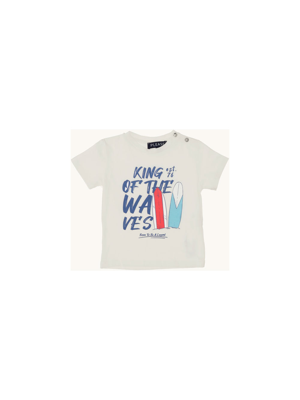 PLEASE T SHIRT OFF WHITE KIDS MBE9030 SS23